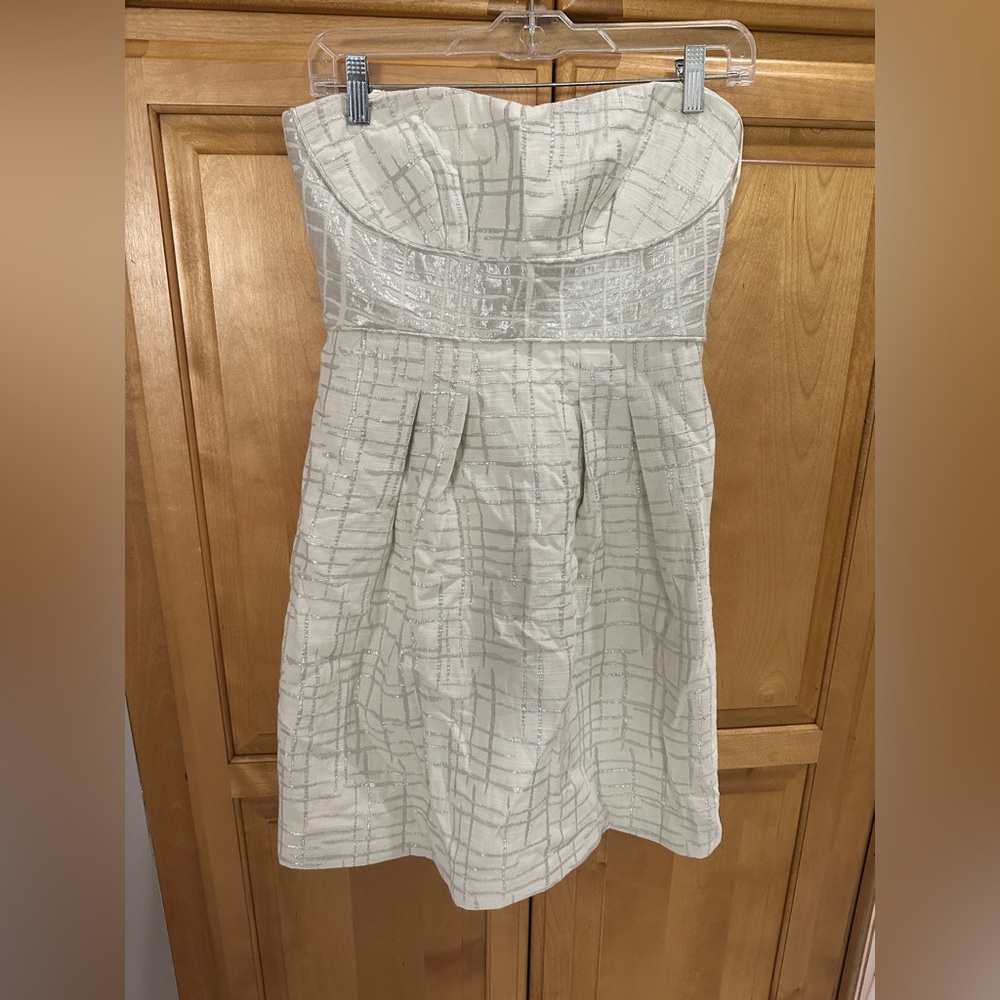 New with Tags | Creamsilver | Great Bridal Dress or for a formal | ribbing
